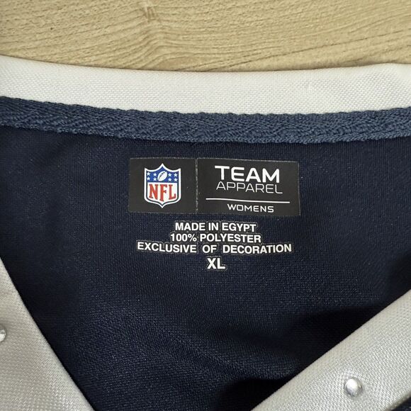 Seattle Seahawks Women’s Jersey Size XL Lace Up V-neck And Side Details - Picture 5 of 6